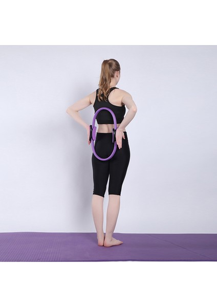 Mavi Stil Yoga Çember Pilates Çember Sihirli Yüzük Taşınabilir Kaymaz Egzersiz Ekipmanları Erkek Kadın Spor Salonu Fitness Eğitim Direnci (Yurt Dışından) indirimleri