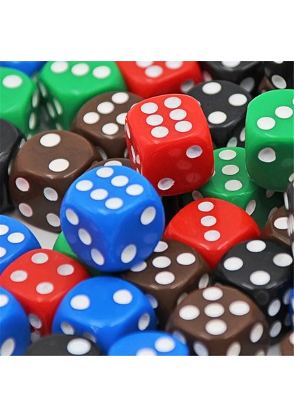 Mavi 3 Adet Tarzı Yüksek Li Ulti Renkli Altı Taraflı Nokta D6 Oyun Oynama Zar Seti Bar Pub Kulübü Parti Masa Oyunu Için Opak Zar (Yurt Dışından) fırsatları