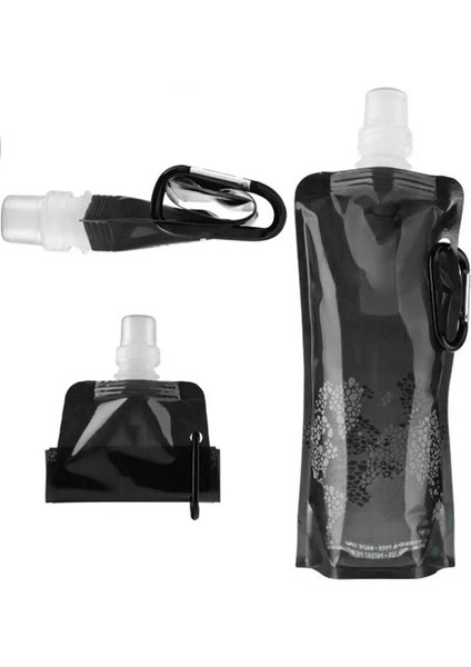 Bir Stil Taşınabilir Ultra Hafif Katlanabilir Su Torbası Soft Flask Şişe Açık Spor Yürüyüş Kamp Su Torbası Katlanır Su Kovası (Yurt Dışından) modelleri