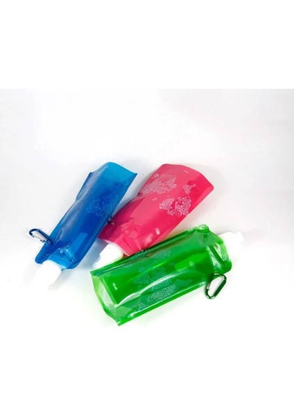 Bir Stil Taşınabilir Ultra Hafif Katlanabilir Su Torbası Soft Flask Şişe Açık Spor Yürüyüş Kamp Su Torbası Katlanır Su Kovası (Yurt Dışından) fırsatları