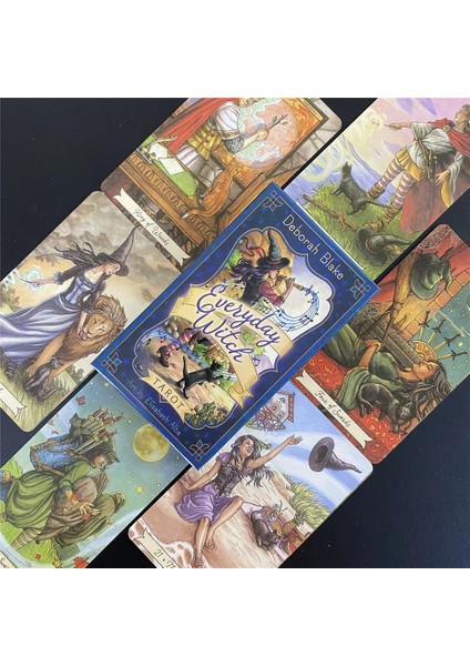 TS95 Stili Gündelik Cadı Tarot Kartları Güverte Oracle Elektronik Kılavuz Kitabı Ingilizce Versiyonu Gündelik Cadı Tarot Güverte Masa Oyunu Kartları (Yurt Dışından) modelleri