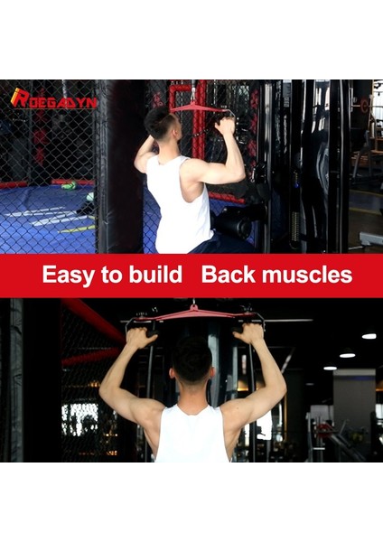 5 Siyah Stili Yazın Fitness Lat Pull Down Bar Home Gym Kasnak Sapları Döner V-Bar Kasnak Kablo Makinesi T Gidon Kasnağı Kablo Makinesi Eki (Yurt Dışından)