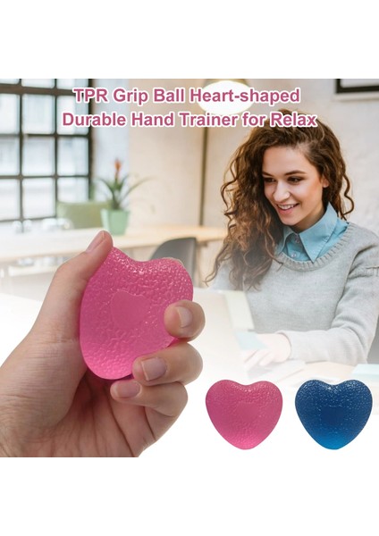 Çoklu Stil Tpr Kavrama Topu Kalp Şeklinde Dayanıklı El Eğitmeni Parmak Gücü Için Dayanıklı El Eğitmeni Kas Kurtarma Tutucu Eğitmen Silika Jel Topu (Yurt Dışından) fırsatları
