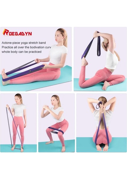 Yeşil Stil Roegadyn Home Gym Fitness Direnç Bantları Uzun Yoga Vücut Geliştirme Direnç Bantları Fitness Eğitimi Elastik Bant Egzersiz Gy (Yurt Dışından) fırsatları