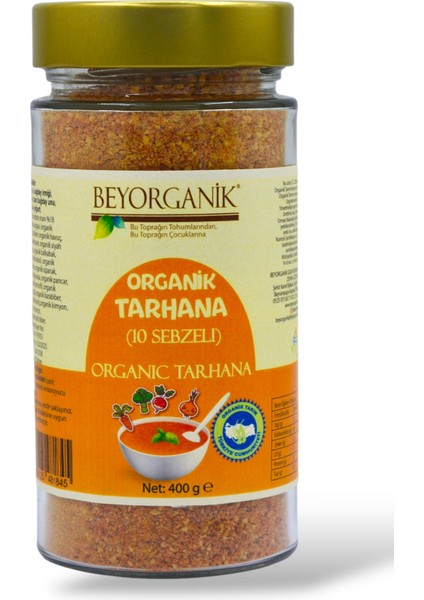 ORGANİK Bebek Ek Gıdası Organik Bebek Tarhanası (13 Sebzeli) 400gr