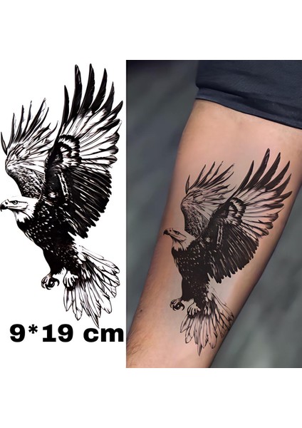 Kartal Kol Bilek Için Geçici Dövme