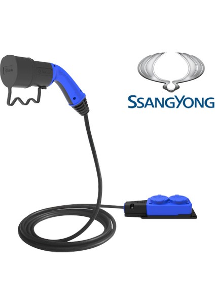 V2L 2'li Uzatma 3m Priz Adaptör Ssangyong Marka Araçlara Uygundur