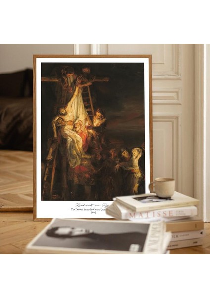 Çarmıhtan İniş (1652) Çerçeveli ve Çerçevesiz Poster