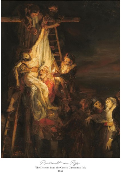 Çarmıhtan İniş (1652) Çerçeveli ve Çerçevesiz Poster