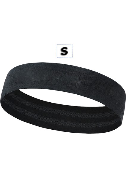 Siyah S Tarzı Unisex Ganimet Bandı Kalça Daire Döngü Direnç Bandı Bacaklar Için Egzersiz Egzersizi Uyluk Glute Popo Çömelme Bantları Kaymaz Tasarım (Yurt Dışından)