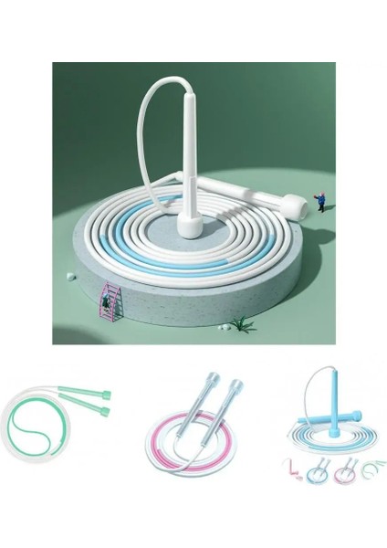 Mavi Stil Toka ile Pratik Iyi Spor Ip Atlama Pvc Eğitim Atlama Ipi Kid Için Kesilebilir (Yurt Dışından) fiyatları