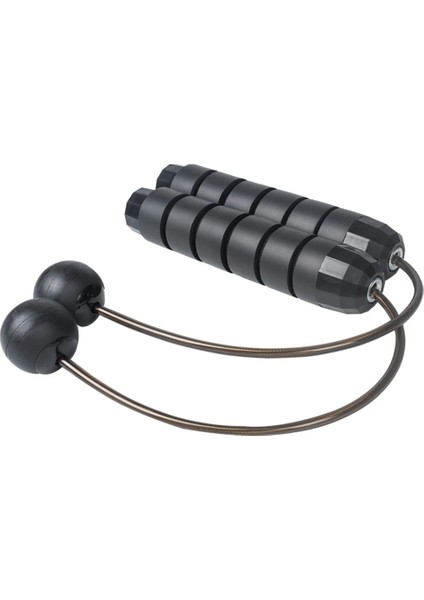 Siyah Stil Akülü Top Yetişkin Spor Yağ Yakma Rulman Ağırlığı Ayarlanabilir Çelik Kablosuz Atlama Ipi Öğrenci Yarışması Atlama Ipi (Yurt Dışından)