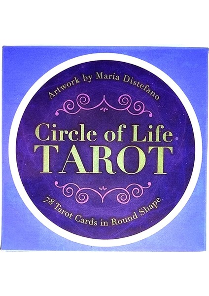 78 Adet TX207 Tarzı Yeni Stil Yaşam Çemberi Tarot Kartları Pdf Rehberlik Güverte Kehanet Eğlence Parti Masa Oyunu (Yurt Dışından) indirimleri