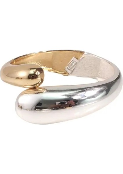 Karışık Altın Renk Kdlun Premium Karışık Renk Basit Kadınlar Için Bilezik Bildirimi Alaşım Manşet Açılış Kaba Bilezik Moda Takı Parti Düğün (Yurt Dışından)