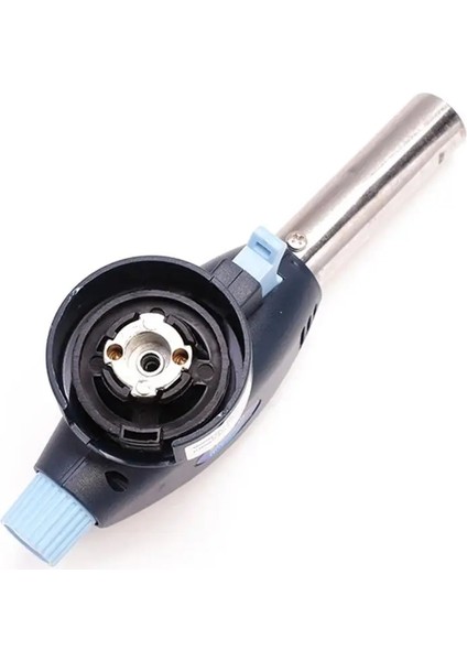 1 Adet Tarzı Gaz Alev Tabancası Kaynak Makinesi Pişirme Kaynak Bütan Gaz Elektronik Ateşleme Düğme Ayarı Alev Dış Me Malzemeleri (Yurt Dışından)