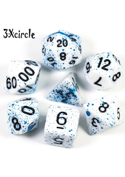 Kırmızı Stil Mürekkep Püskürtmeli ve Çokyüzlü Trpg Dnd Oyunu Opak D4-D20 Çok Taraflı Zar Aile Partisi Yetişkinler Için Komik Masa Zarları Oyunları (Yurt Dışından) fiyatları