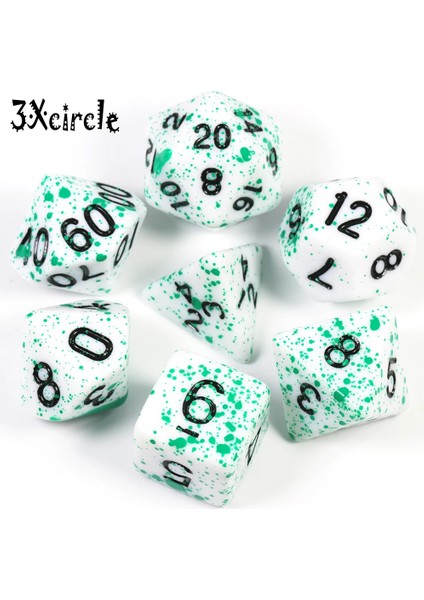 Kırmızı Stil Mürekkep Püskürtmeli ve Çokyüzlü Trpg Dnd Oyunu Opak D4-D20 Çok Taraflı Zar Aile Partisi Yetişkinler Için Komik Masa Zarları Oyunları (Yurt Dışından) modelleri