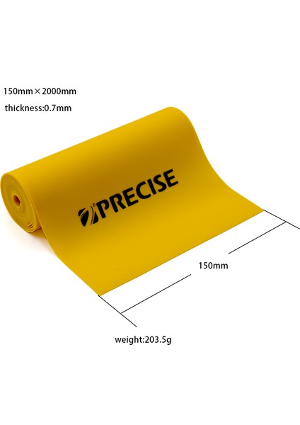 Turuncu Sarı 0,7 mm Stili Yeni Düz Lastik Bant 15CM * 200CM Yüksek Elastik Sapan Lastik Bant Doğal Lateks Çok Renkli Çekim Mancınık Aksesuarları (Yurt Dışından)