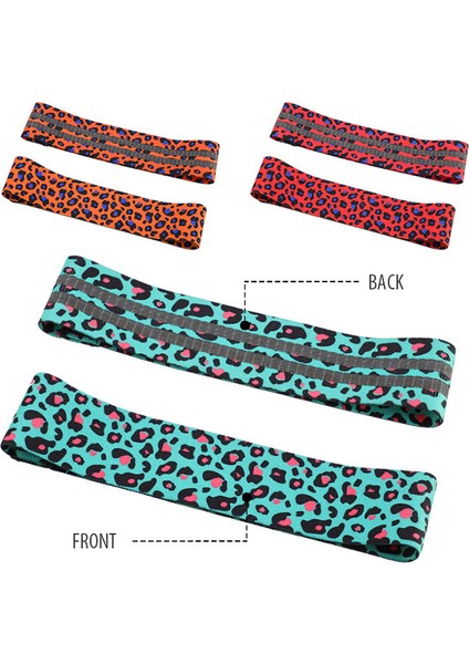 Leopar Turuncu Tarzı S Beden Kamuflaj Çok Renkli Ganimet Bandı Kalça Daire Döngü Direnç Bandı Bacaklar Için Egzersiz Egzersizi Uyluk Glute Butt Squat Bantları (Yurt Dışından) indirimleri