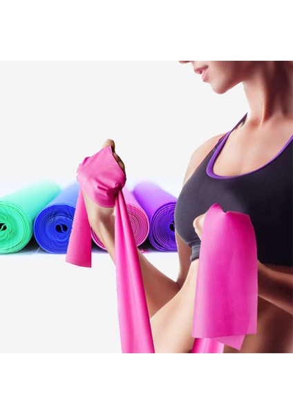 Kırmızı Stil 1500 MM150 Mm0,45 mm Streç Direnç Bandı Yoga Pilates Egzersiz Fitness Bandı Eğitimi Elastik Bantlar Yoga Aksesuarları Jimnastik Ekipmanları (Yurt Dışından) fırsatları