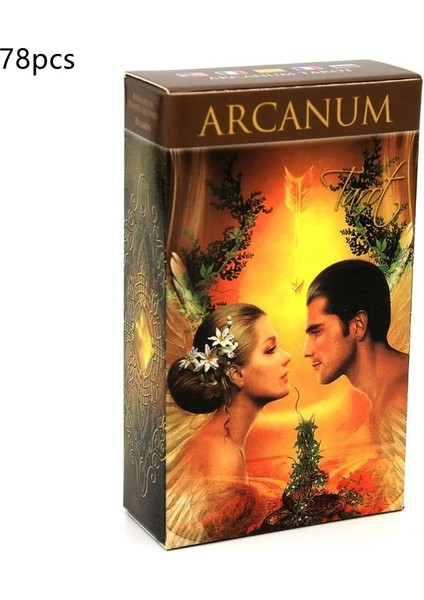 Arcanum Stili Botanik Ilham Oracle Kartları Tam Englards Güverte Tarot Kehanet Aile Partisi Masa Oyunu (Yurt Dışından)