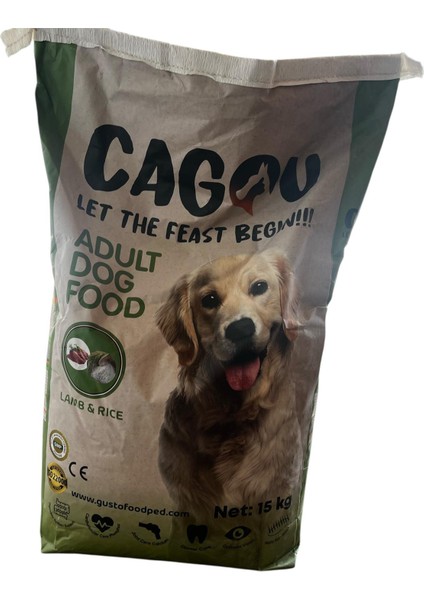Yetişkin Kuru Köpek Maması 15 kg 22 Protein Cagou