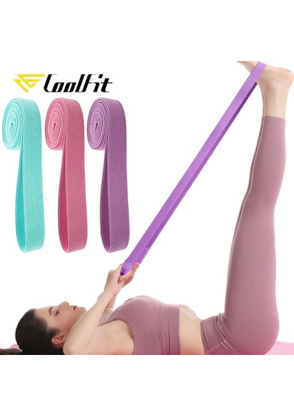 Stili Temizle Coolfit Ganimet Kumaş Direnç Bantları Kalça Egzersiz Döngüleri Elastik Bantlar Fitness Ekipmanları Spor Bacaklar Kalça ve Uyluk Antrenmanı (Yurt Dışından) modelleri