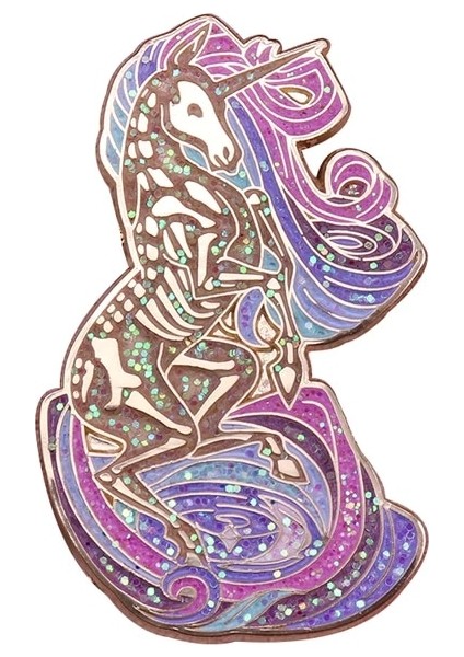 04 Hayvan Kafa Kafatasları Emaye Pin Tilki Kurt Karga Kedi Unicorn Geyik Kafatası Broş Iskelet Sanat Rozeti Dekorasyon Festivali Takı (Yurt Dışından)