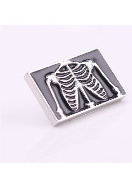 XZ477 1 Adet Yaratıcılık Iskelet Broş Organ Tıbbi Emaye Pin Takı Metal Rozet Pin Elbise Ceket Aksesuarları Doktorlar ve Hemşireler Için (Yurt Dışından) indirimleri