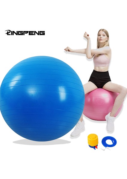 Pembe 45CM Tarzı cm Patlamaya ve Kaymaya Karşı Dayanıklı Egzersiz Topu Kalınlaştırılmış Patlamaya Dayanıklı Hızlı Pompalı Yoga Fitness Doğum Topu (Yurt Dışından) fiyatları