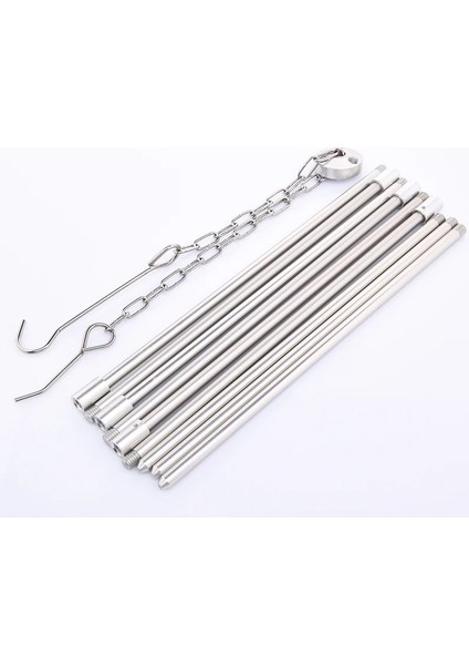 Yangın Için Widesea Kamp Tripod Asılı Pot Açık Kamp Ateşi Tencere Tencere Izgarası (Yurt Dışından) fiyatları