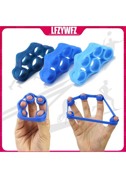 Mavi Stil 1 Adet Parmak Tutucu Gücü Parmak Gücü Eğitimi Direnç Bandı El Kavrama Bilek Esnek Gergi Halkası Egzersiz Aksesuarı (Yurt Dışından) indirimleri