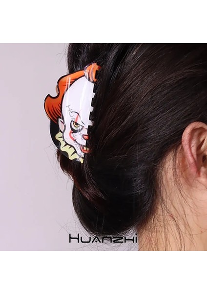 Stil 8 Gotik Kırmızı Iskelet Korku Maskesi Saç Pençeleri Kadınlar Kız Için Benzersiz Cadılar Bayramı Headdress Huanzhi 2023 Yeni Y2K Takı Hediye (Yurt Dışından) indirimleri