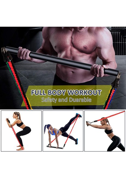 16 Parça Erkek Plus Takım Tarzı Direnç Bandı Seti 150 Lbs Egzersiz Bandece Spor Takım Elbise, Ev Açık Hava Egzersizleri Için Ağır Hizmet Koruyucu Naylon Kumaş ile (Yurt Dışından) modelleri