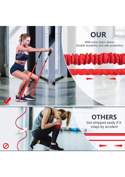 16 Parça Erkek Plus Takım Tarzı Direnç Bandı Seti 150 Lbs Egzersiz Bandece Spor Takım Elbise, Ev Açık Hava Egzersizleri Için Ağır Hizmet Koruyucu Naylon Kumaş ile (Yurt Dışından) indirimleri