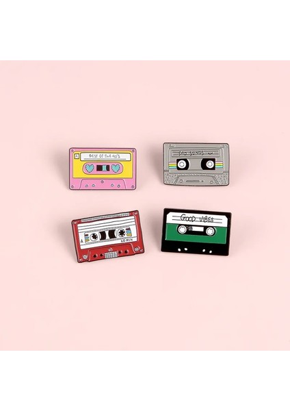 Stil 6 Klasik Müzik Emaye Broş CD Kaya Gökkuşağı Serin Disk Iskelet Umut Dünya Iyi Vibe 90's Müzik Yaşam Rozeti Punk Yaka Pin Takı (Yurt Dışından) fiyatları