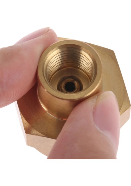 1 Adet Prinç 1lb Propan Gaz Şişesi Dolum Adaptörü ile Npt Dişli Tabanca Aksesuarları Bağlantısı Kadın Yedek Parça (Yurt Dışından) modelleri