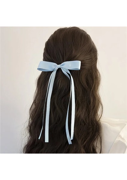 Beyaz Şeker Büyük Şerit Ilmek Saç Klipleri Kadınlar Için Trendy Uzun Tokalar Tokalarım Kafa Bandı Kızlar Saç Aksesuarları Düğün Takı (Yurt Dışından) modelleri