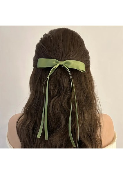 Beyaz Şeker Büyük Şerit Ilmek Saç Klipleri Kadınlar Için Trendy Uzun Tokalar Tokalarım Kafa Bandı Kızlar Saç Aksesuarları Düğün Takı (Yurt Dışından) fırsatları