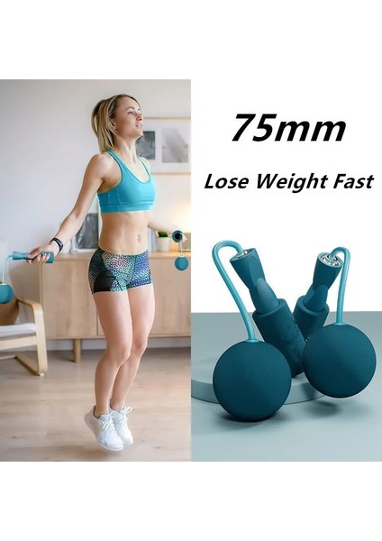 30 mm Siyah Stil 75MM Ağırlık Atlama Ipi Evde Egzersiz Antrenör Top Atlama Ipi Spor Atlama Ipi Fitnes Boks Topu Ip Atlama Ipi (Yurt Dışından) modelleri