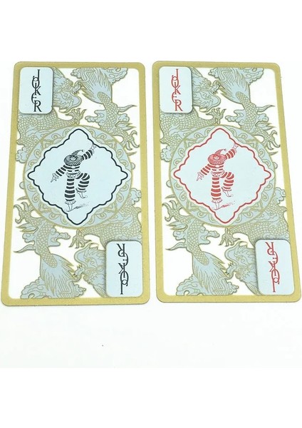 X001 Stili Şeffaf Plastik Oyun Kartları, Yüksek , Su Geçirmez, Phnom Penh, Dragon Oyun Kartları Koleksiyonu, Sihir ， Diğerleri Için Hediyeler (Yurt Dışından)