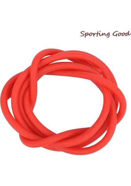Kırmızı Stil 1m Elastik Sapan Kauçuk Tüp Açık Doğal Lateks Streç Değiştirme Bandı Mancınıklar Sling Kauçuk 1.7x4.5mm (Yurt Dışından)