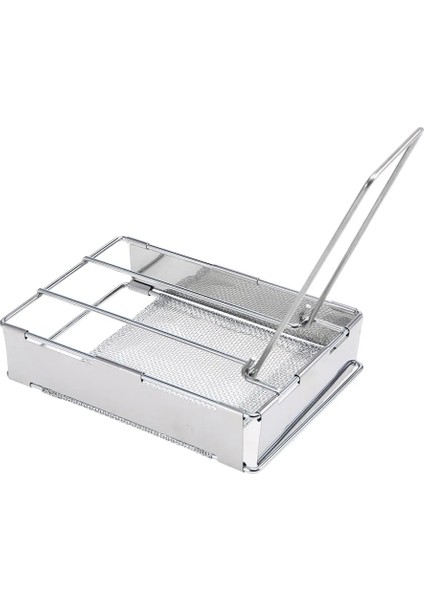 Ekmek Tost Makinesi Kamp Ocağı Tost Makinesi Tabağı Taşınabilir Açık Kamp Ekmek Tost Makinesi Izgara Tencere Açık Izgara (Yurt Dışından)