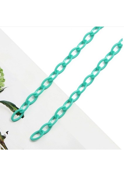 Stil 6 4 Adet Şeker Renkli Akrilik Zincir Takı Malzemesi Diy El Yapımı Yaratıcı Maske Anahtar Kolye Aksesuarları (Yurt Dışından)