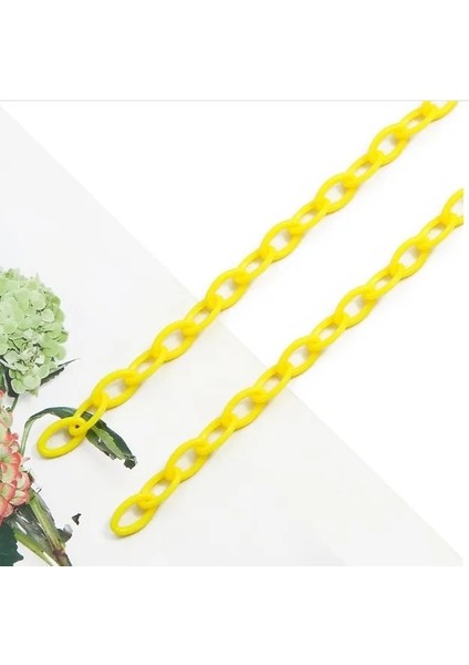 Stil 6 4 Adet Şeker Renkli Akrilik Zincir Takı Malzemesi Diy El Yapımı Yaratıcı Maske Anahtar Kolye Aksesuarları (Yurt Dışından)