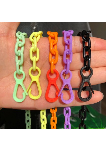 Koyu Yeşil 100 Adet 50 Adet/grup 33MM Şeker Renk Akrilik Istakoz Klipsler Kanca Daire Anahtarlık Diy Maske Zinciri Kordon Takı Yapımı Aksesuarları (Yurt Dışından) fiyatları