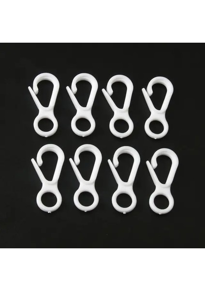 Beyaz 100 Adet 50 Adet/grup 33MM Şeker Renk Akrilik Istakoz Klipsler Kanca Daire Anahtarlık Diy Maske Zinciri Kordon Takı Yapımı Aksesuarları (Yurt Dışından)