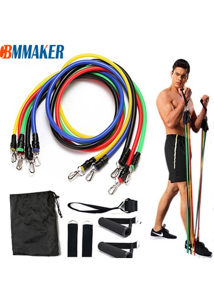 Stil Bir Stil 11 1 Direnç Bantları Seti Crossfit Eğitim Egzersiz Yoga Tüpleri Çekme Halatı Kauçuk Genişletici Elastik Bantlar Fitness Ekipmanları (Yurt Dışından) fiyatları