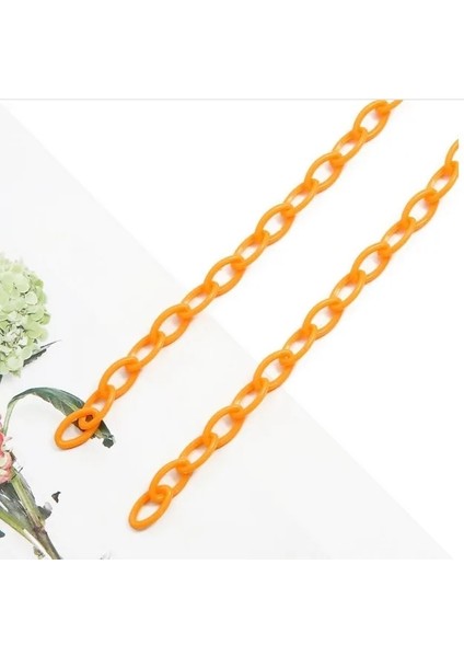 Stil 5 4 Adet Şeker Renkli Akrilik Zincir Takı Malzemesi Diy El Yapımı Yaratıcı Maske Anahtar Kolye Aksesuarları (Yurt Dışından)
