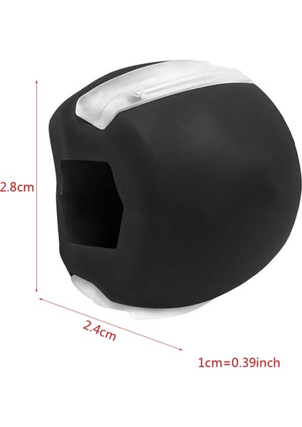 Siyah Stil Çene Yüz ve Boyun Egzersizi Çene Çizginizi Tanımlayın, Yüzünüzü Inceltin ve Şekillendirin, Daha Genç ve Sağlıklı Görünün i Azaltmaya cı Olur (Yurt Dışından) fırsatları